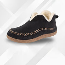 Winter Fleece Lined Slippers With Non-Slip Sole