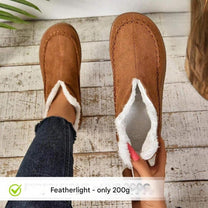 Winter Fleece Lined Slippers With Non-Slip Sole