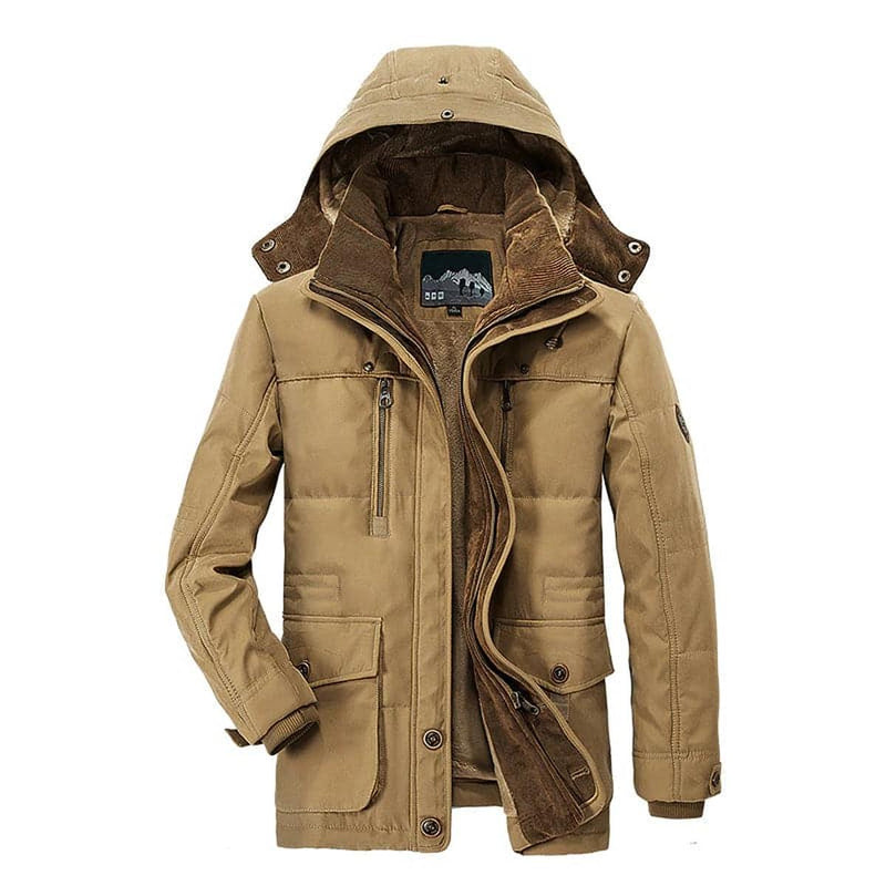 Winter Jacket With Multiple Pockets For Men And Women
