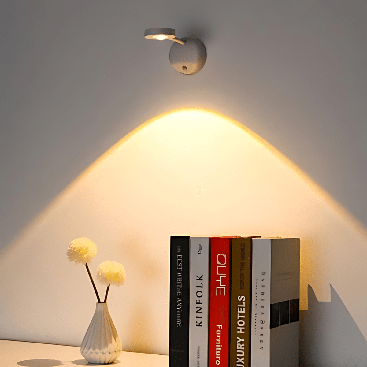Wireless LED Spotlight With Motion Sensor And 360° Adjustability