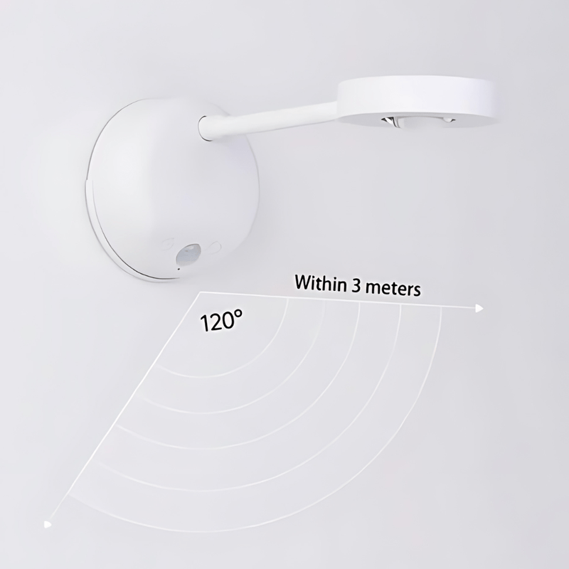 Wireless LED Spotlight With Motion Sensor And 360° Adjustability