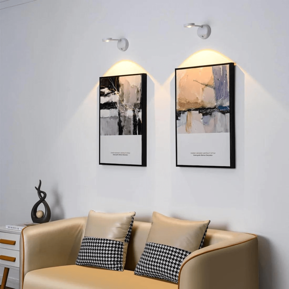 Wireless LED Spotlight With Motion Sensor And 360° Adjustability