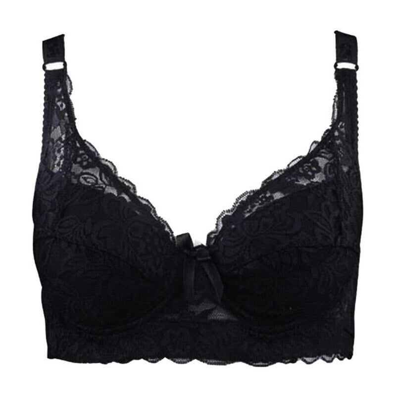 Wireless Plus Size Lace Bra