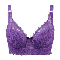 Wireless Plus Size Lace Bra