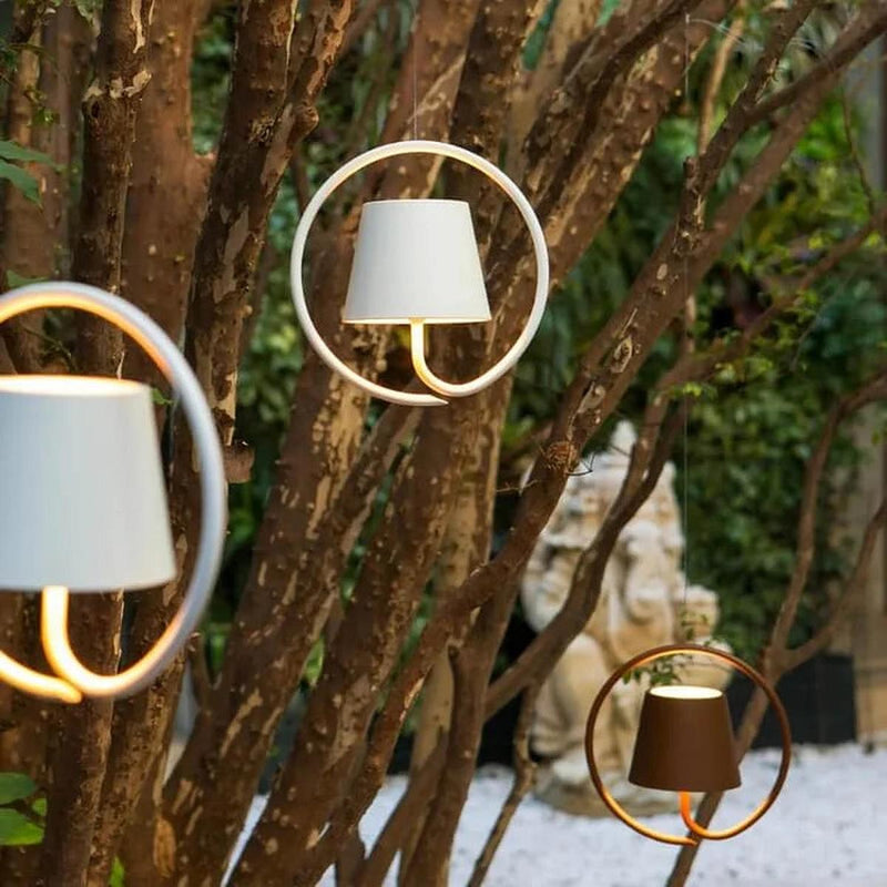 Wireless Rechargeable LED Hanging Lamp For Indoor Outdoor Use