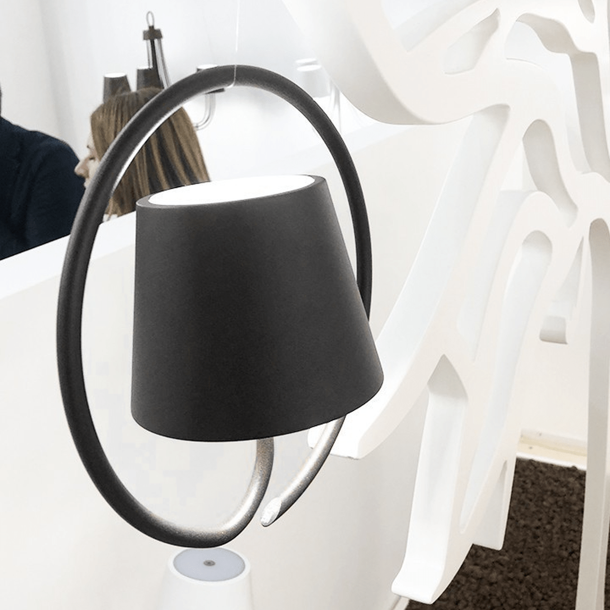 Wireless Rechargeable LED Hanging Lamp For Indoor Outdoor Use