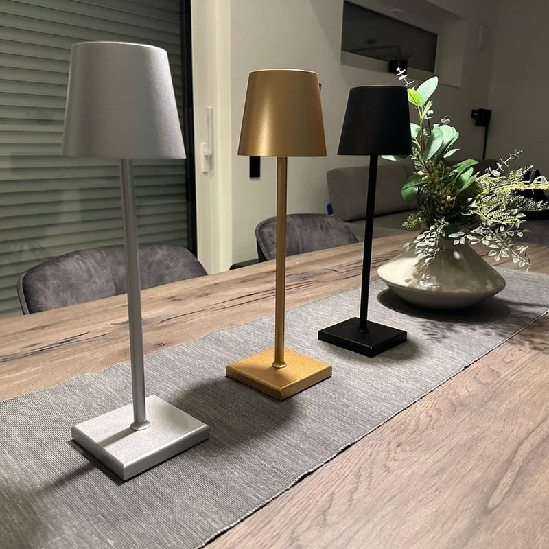 Wireless Rechargeable LED Table Lamp With Touch Control