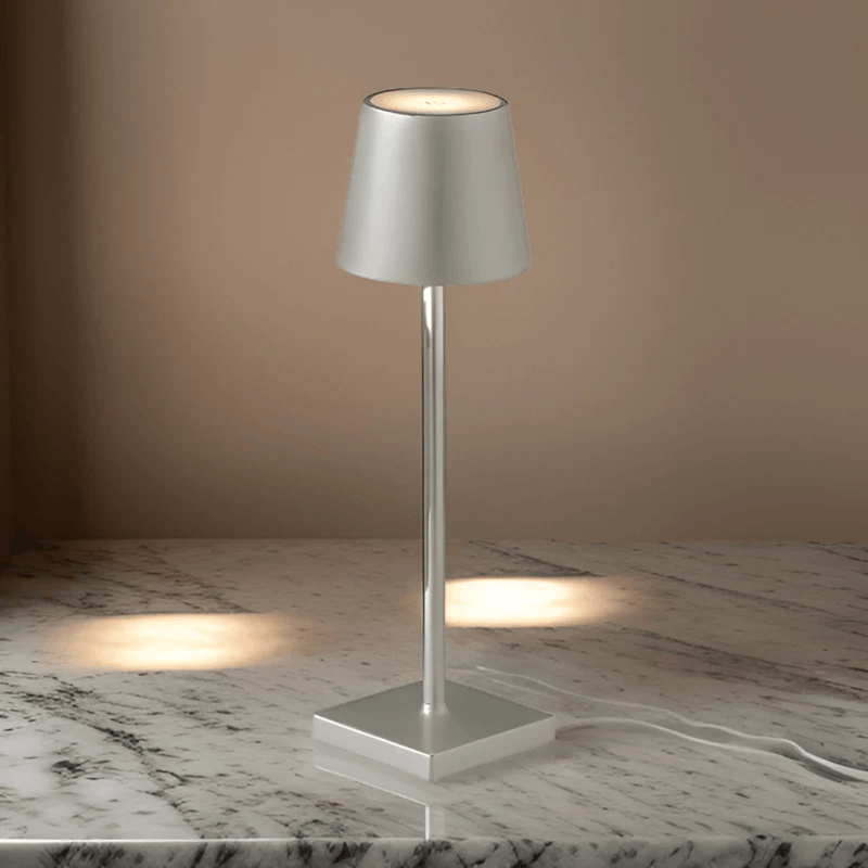 Wireless Rechargeable LED Table Lamp With Touch Control