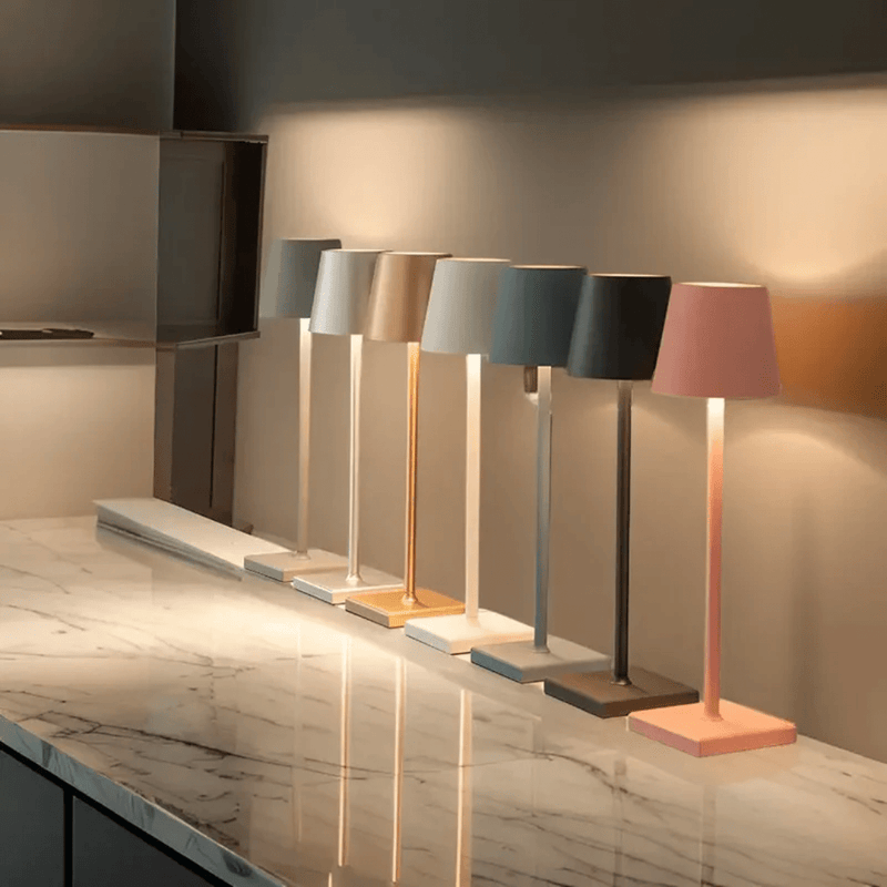 Wireless Rechargeable LED Table Lamp With Touch Control