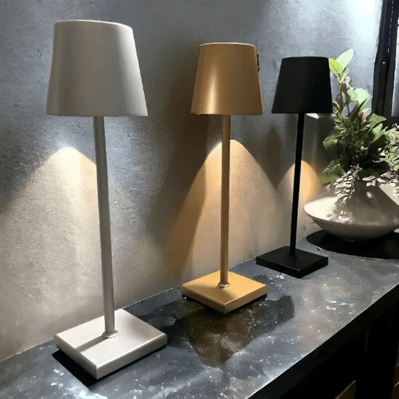 Wireless Rechargeable LED Table Lamp With Touch Control
