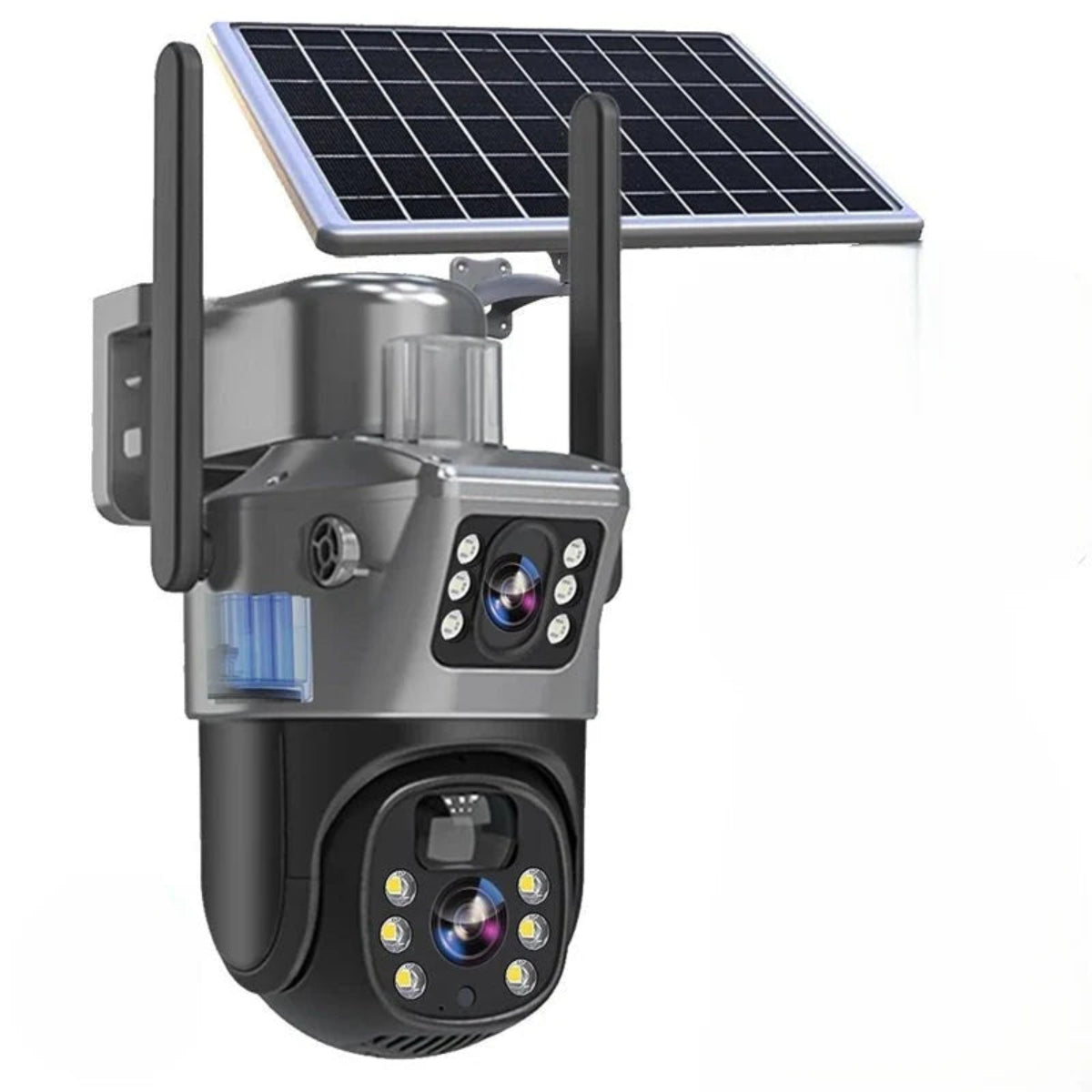Wireless Security Camera with Solar Panel - DualGuard 4K
