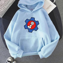 Women&#39;s Anime Graphic Hoodie With Long Sleeves And Hood