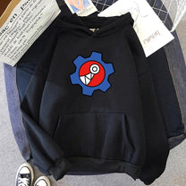 Women&#39;s Anime Graphic Hoodie With Long Sleeves And Hood
