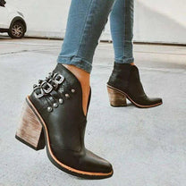 Women&#39;s Ankle Boots With Heel - Comfortable And Stylish