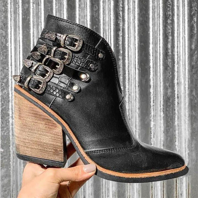 Women&#39;s Ankle Boots With Heel - Comfortable And Stylish