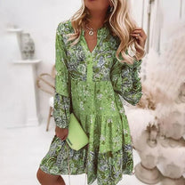 Women&#39;s Boho Spring Dress 2025