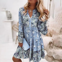Women&#39;s Boho Spring Dress 2025