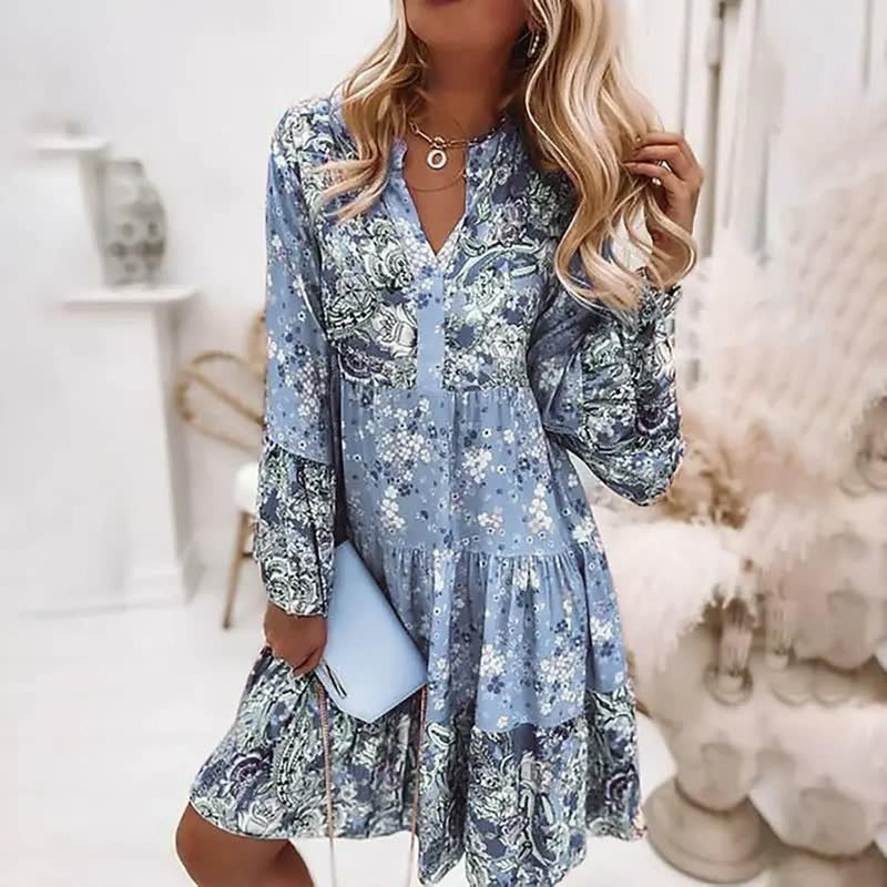 Women&#39;s Boho Spring Dress 2025