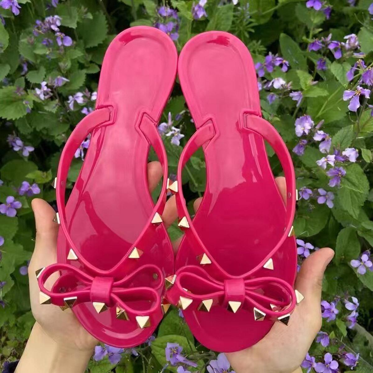 Women&#39;s Bow Knot Flip-Flop Sandals