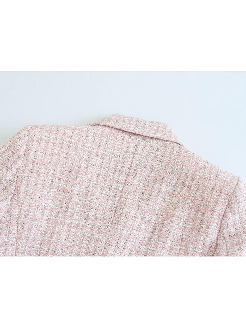 Women&#39;s Braided Tweed Jacket Spring 2025 Edition