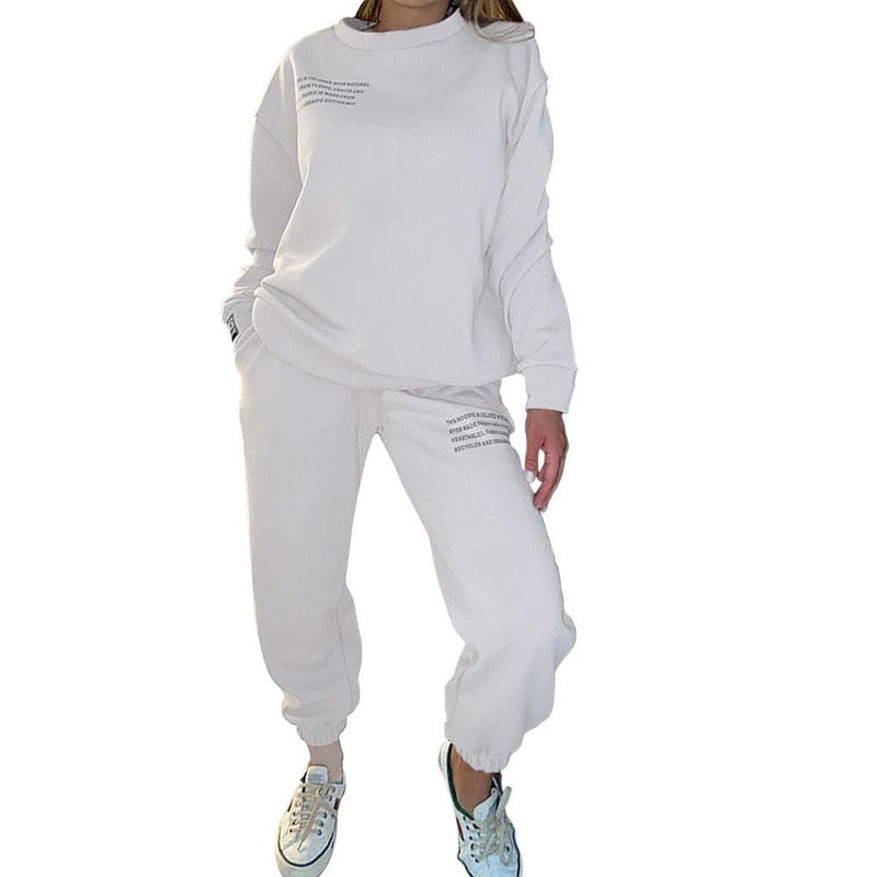 Women&#39;s Breathable Tracksuit With Elastic Waistband And Pockets