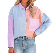 Women&#39;s Button-Up Blouse With Tailored Fit