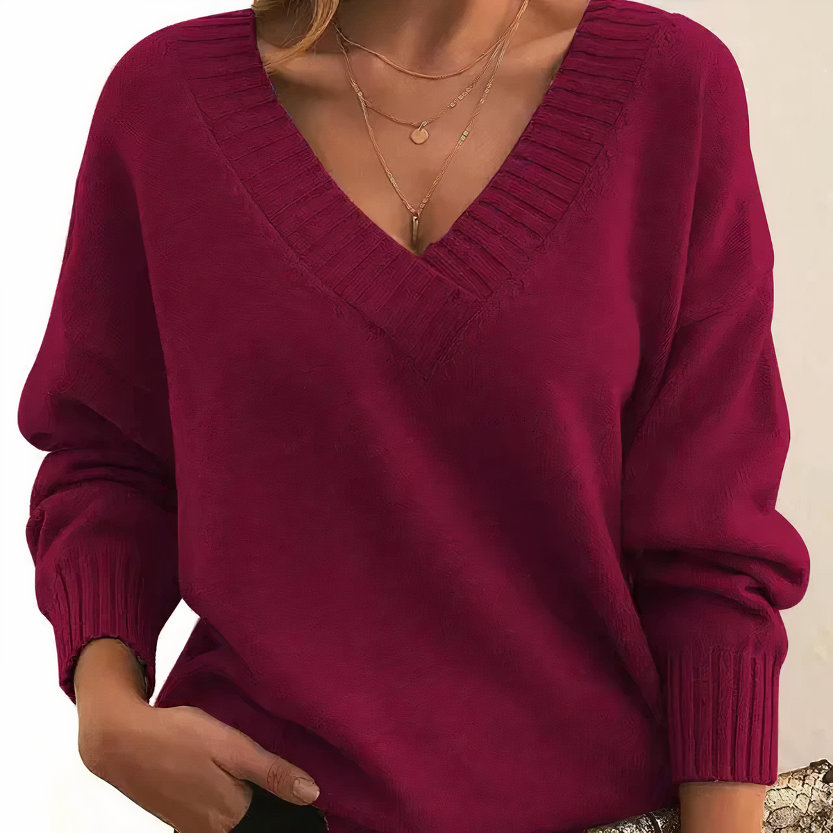 Women&#39;s Cashmere Sweater Regular Fit