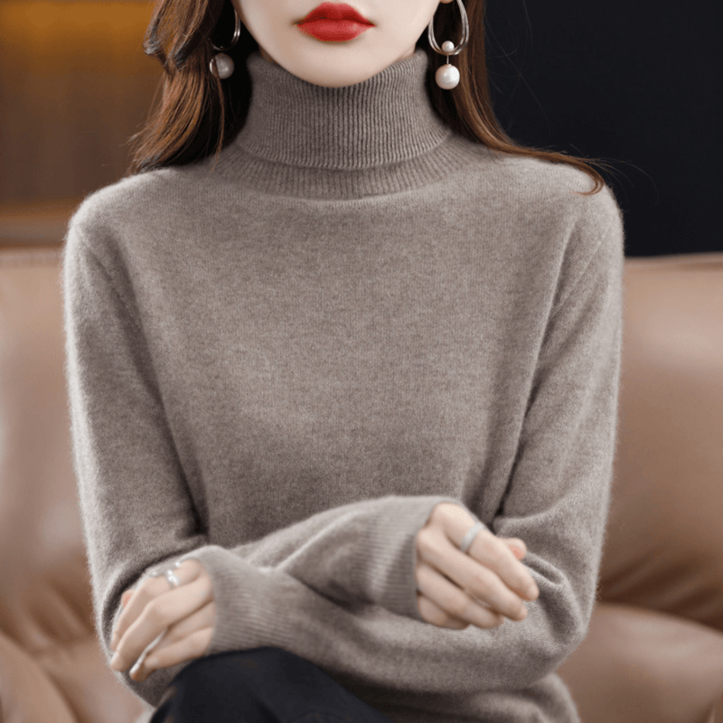 Women&#39;s Cashmere Turtleneck Sweater