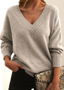 Women&#39;s Cashmere V-Neck Sweater for Ultimate Comfort and Style