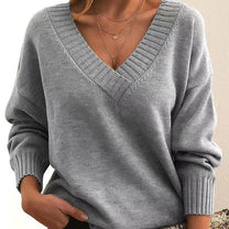 Women&#39;s Cashmere V-Neck Sweater for Ultimate Comfort and Style