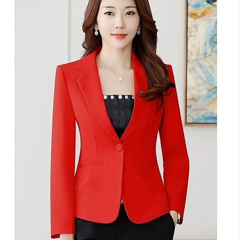 Women&#39;s Casual Blazer Soft Fabric Versatile Sizes M-3XL