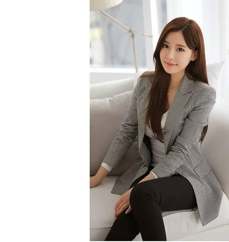 Women&#39;s Casual Blazer Versatile Lightweight Jacket