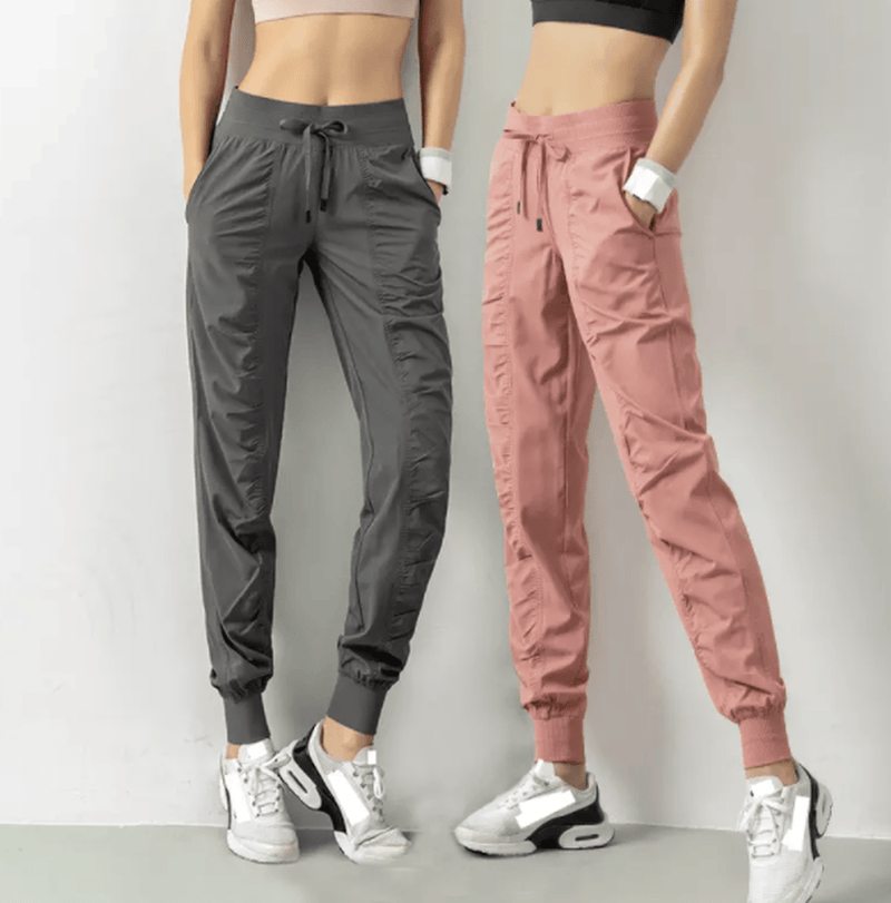 Women&#39;s Casual Joggers With Elastic Waistband