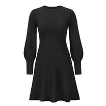 Women&#39;s Chic Balloon Sleeve Dress