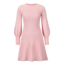 Women&#39;s Chic Balloon Sleeve Dress