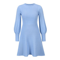 Women&#39;s Chic Balloon Sleeve Dress