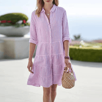 Women&#39;s Chic Summer Midi Dress