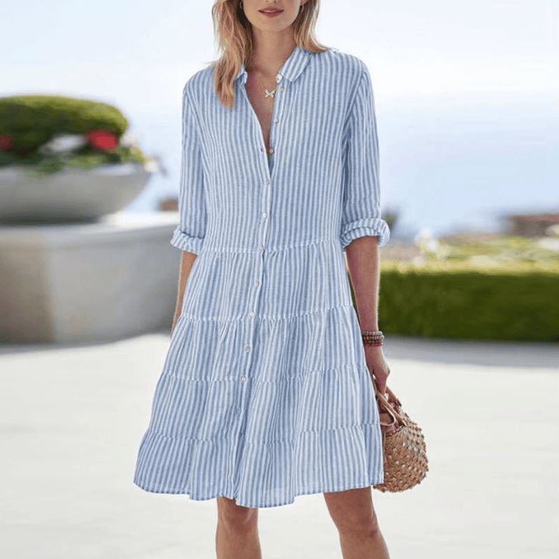 Women&#39;s Chic Summer Midi Dress