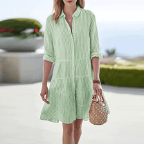 Women&#39;s Chic Summer Midi Dress