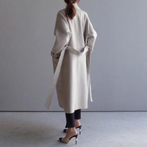 Women&#39;s Classic Belted Trench Coat
