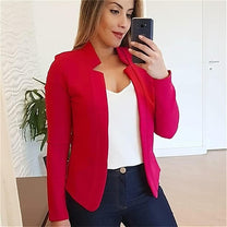 Women&#39;s Classic Blazer Premium Fabric Formal Wear