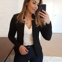 Women&#39;s Classic Blazer Premium Fabric Formal Wear