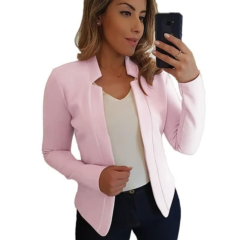 Women&#39;s Classic Blazer Premium Fabric Formal Wear
