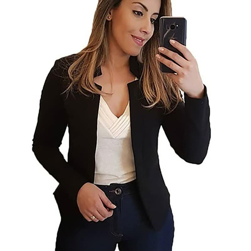 Women&#39;s Classic Blazer Premium Fabric Formal Wear
