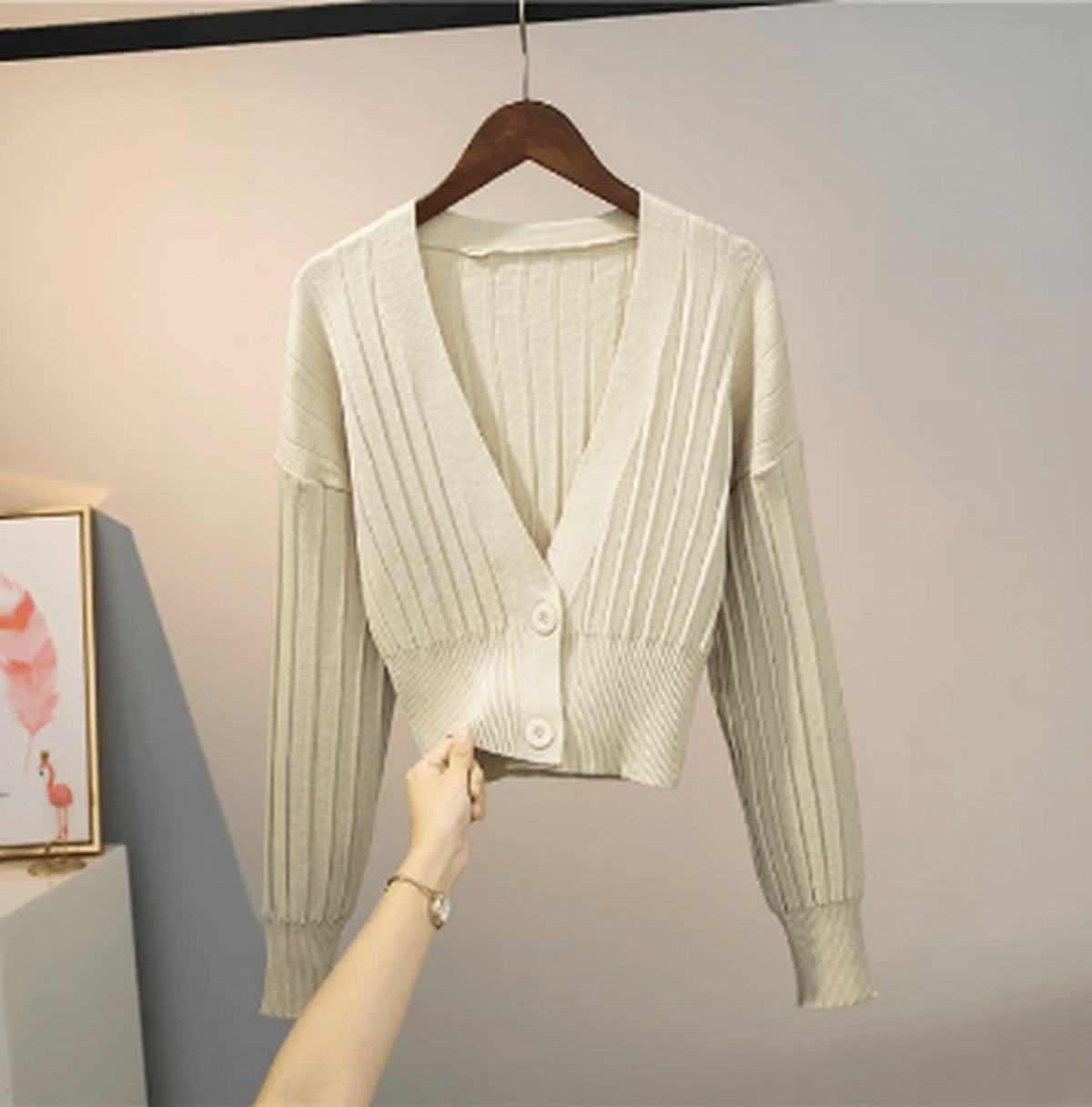 Beige / L