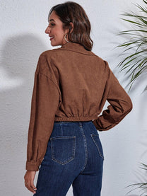 Women&#39;s Classic Solid Color Jacket