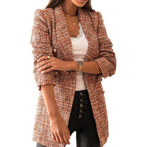 Women&#39;s Classic Tailored Blazer With Pockets