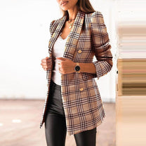 Women&#39;s Classic Tailored Blazer With Pockets