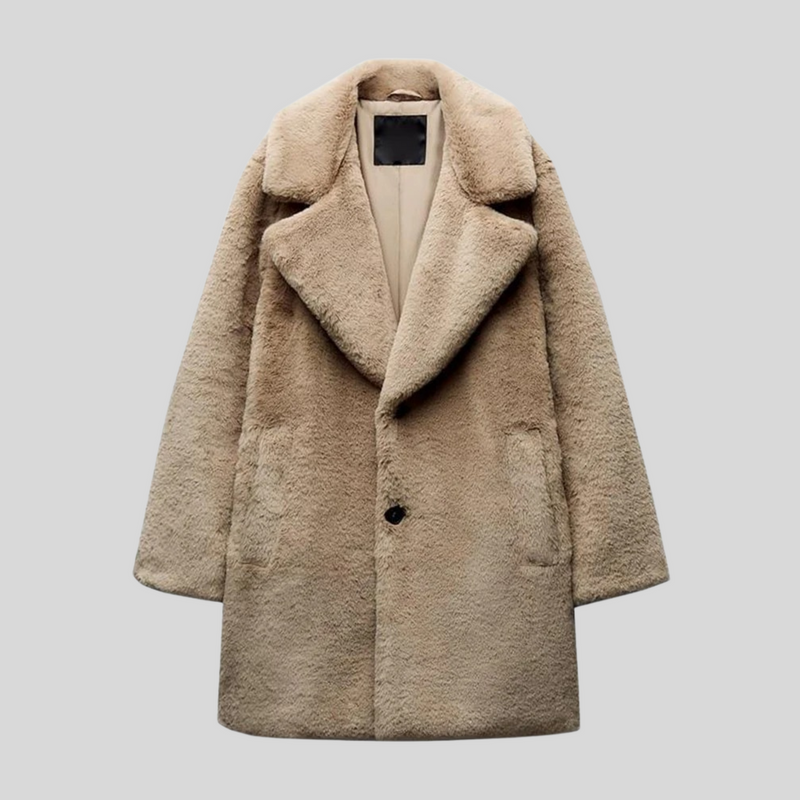 Women&#39;s Classic Teddy Coat for Autumn and Winter