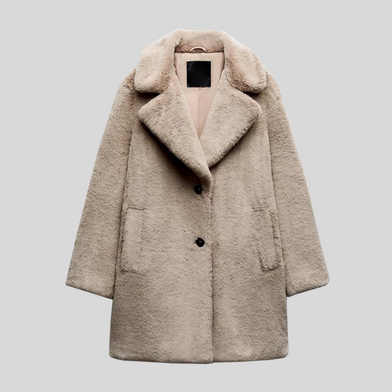 Women&#39;s Classic Teddy Coat for Autumn and Winter